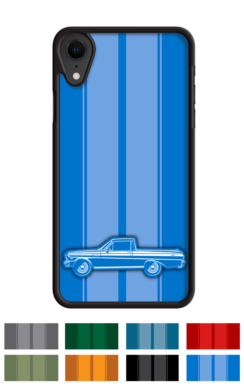 1965 Ford Ranchero Smartphone Case - Racing Stripes