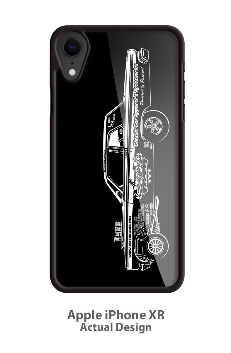 1965 Dodge Coronet Funny Car Smartphone Case - Side View