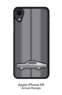 1968 Dodge Charger RT With Stripes Hardtop Smartphone Case - Racing Stripes