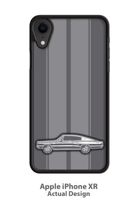1969 Dodge Charger 500 Coupe Smartphone Case - Racing Stripes