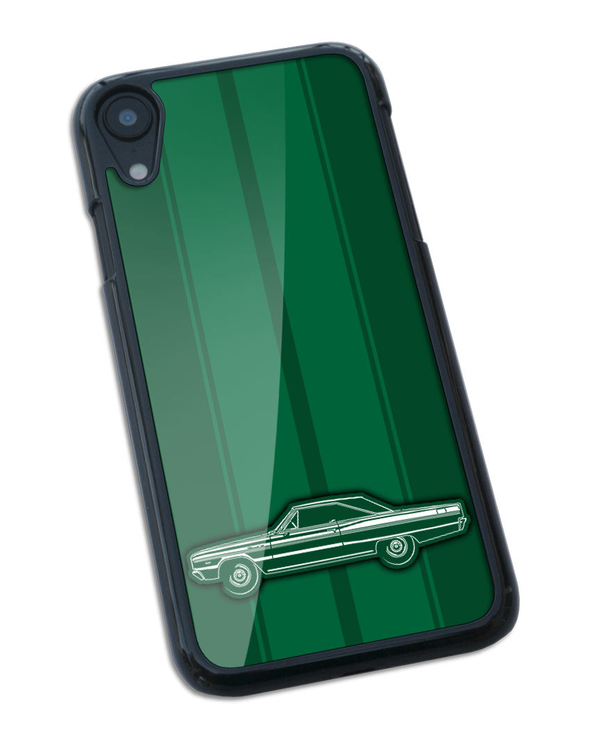 1966 Dodge Coronet 440 426 Hemi Hardtop Smartphone Case - Racing Stripes