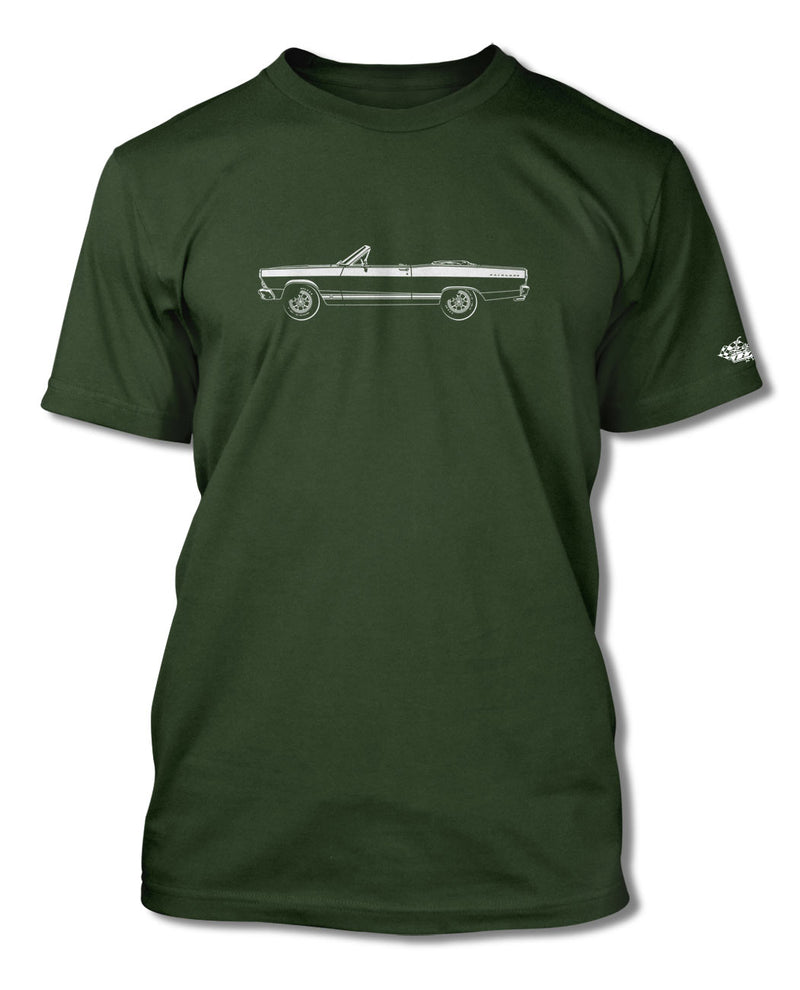 1966 Ford Fairlane GTA Convertible T-Shirt - Men - Side View