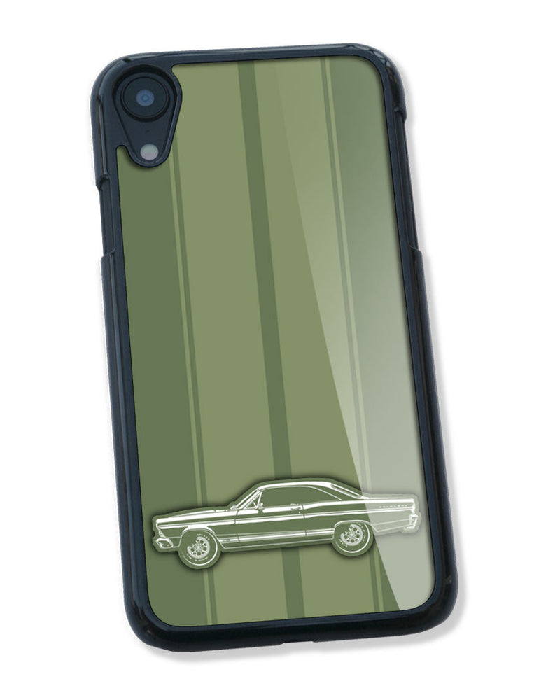 1967 Ford Fairlane 500 Hardtop Smartphone Case - Racing Stripes