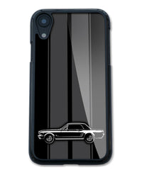 1966 Ford Mustang Base Coupe Smartphone Case - Racing Stripes