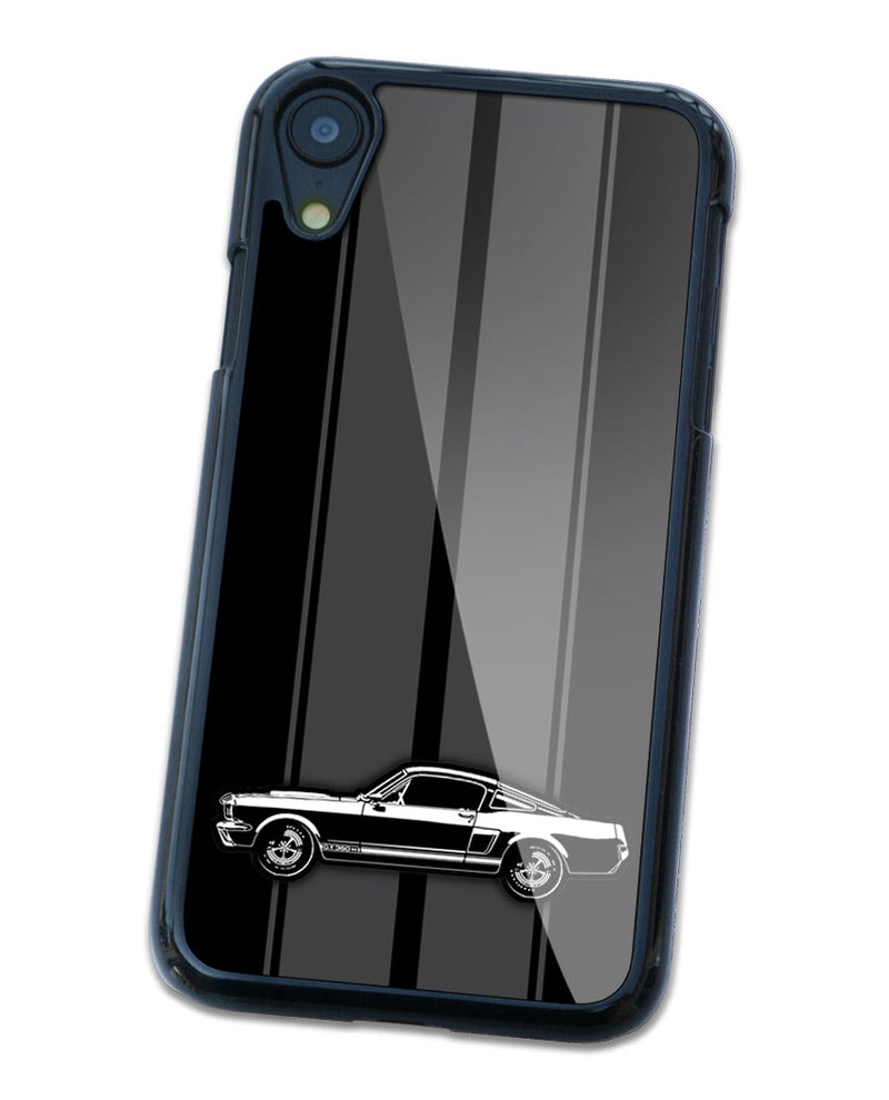 1966 Ford Mustang Shelby GT350 Hertz Fastback Smartphone Case - Racing Stripes