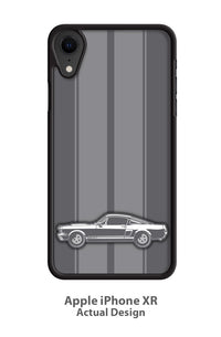 1966 Ford Mustang Shelby GT350 Fastback Smartphone Case - Racing Stripes