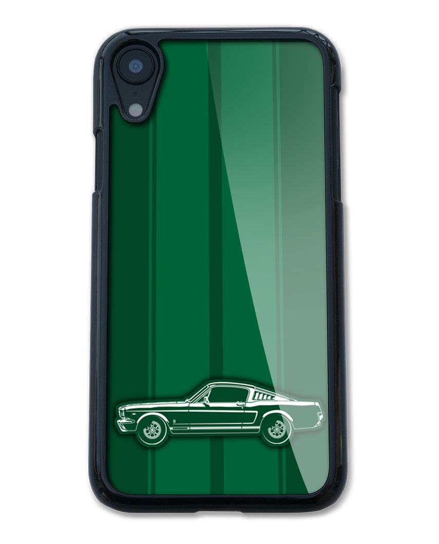 1966 Ford Mustang GT Fastback Smartphone Case - Racing Stripes