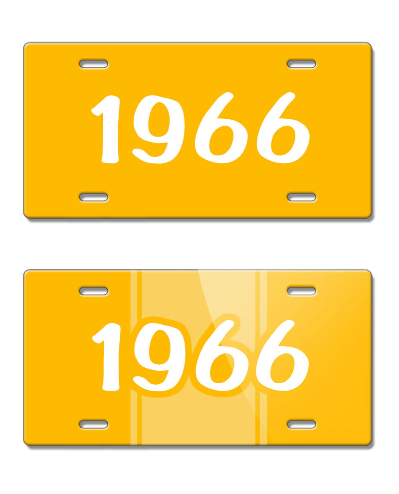 1966 Customizable - License Plate