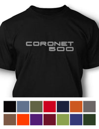 Dodge Coronet 500 1967 - 1968 Emblem T-Shirt - Men - Emblem