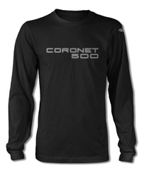 Dodge Coronet 500 1967 - 1968 Emblem T-Shirt - Long Sleeves - Emblem