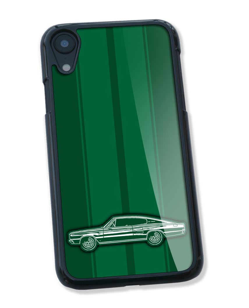 1967 Dodge Charger Coupe Smartphone Case - Racing Stripes