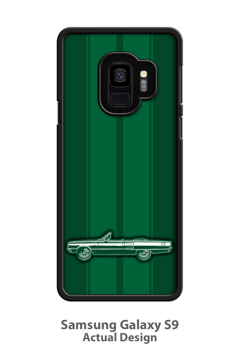 1967 Dodge Coronet 500 Convertible Smartphone Case - Racing Stripes