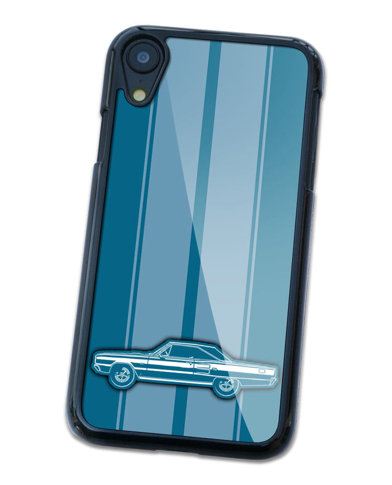 1967 Dodge Coronet RT Hardtop Smartphone Case - Racing Stripes