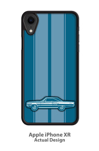 1967 Dodge Coronet RT Hardtop Smartphone Case - Racing Stripes
