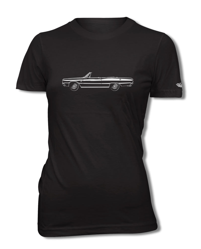 1967 Dodge Dart GT Convertible T-Shirt - Women - Side View