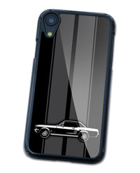 1967 Ford Mustang Base Coupe  Smartphone Case - Racing Stripes