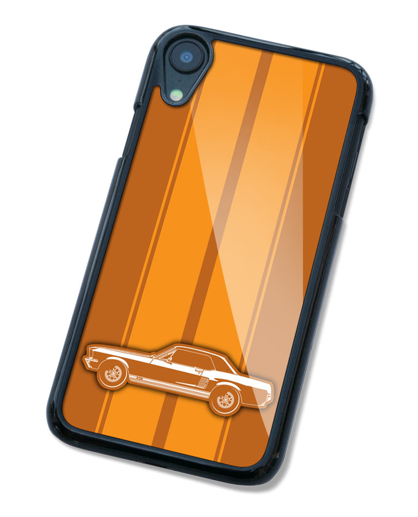 1967 Ford Mustang GT Coupe  Smartphone Case - Racing Stripes