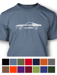 1967 Ford Mustang Eleanor Fastback T-Shirt - Men - Side View