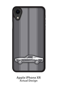 1967 Ford Mustang Shelby GT350 Fastback Smartphone Case - Racing Stripes