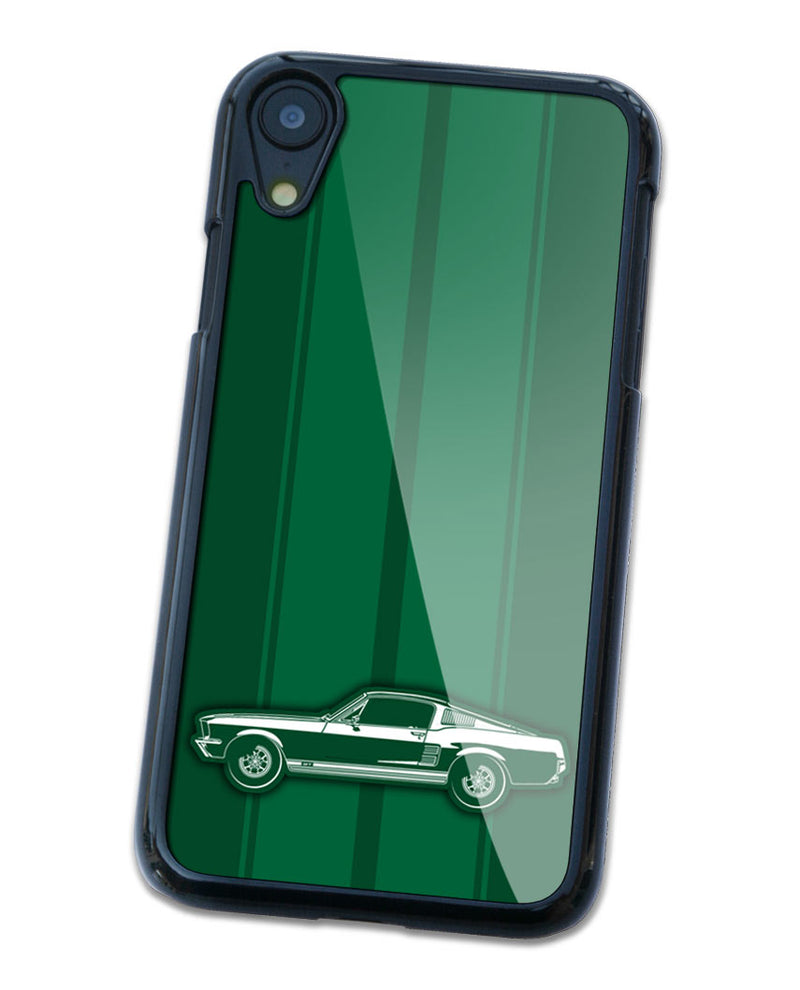 1967 Ford Mustang GT Fastback Smartphone Case - Racing Stripes