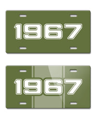 1967 Customizable - License Plate