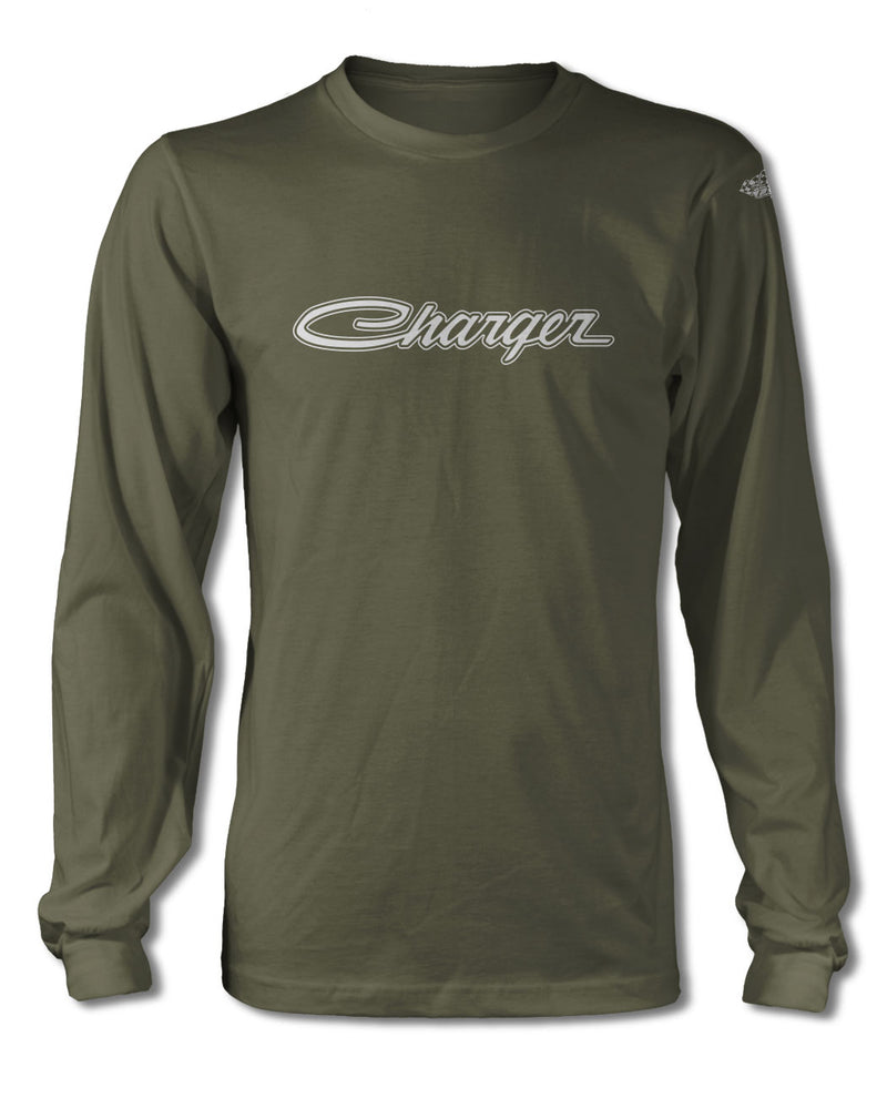 Dodge Charger 1968 - 1973 Emblem T-Shirt - Long Sleeves - Emblem