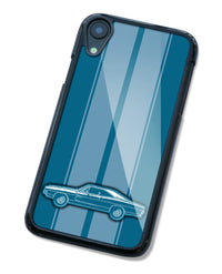 1968 Dodge Charger RT Bullitt Hardtop Smartphone Case - Racing Stripes