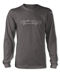 1968 Dodge Coronet RT Convertible T-Shirt - Long Sleeves - Side View