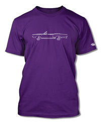 1968 Dodge Coronet RT Convertible T-Shirt - Men - Side View