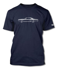 1968 Dodge Coronet RT Hardtop T-Shirt - Men - Side View