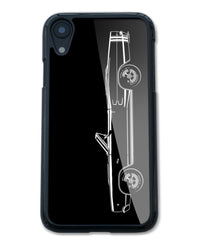 1968 Dodge Coronet RT with Stripes Convertible Smartphone Case - Side View