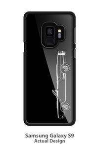 1968 Dodge Coronet RT with Stripes Convertible Smartphone Case - Side View