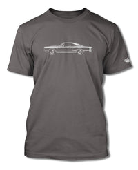 1968 Dodge Coronet RT with Stripes Hardtop T-Shirt - Men - Side View