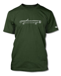 1968 Dodge Dart GTS Convertible T-Shirt - Men - Side View