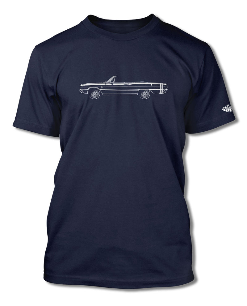 1968 Dodge Dart GTS Convertible T-Shirt - Men - Side View