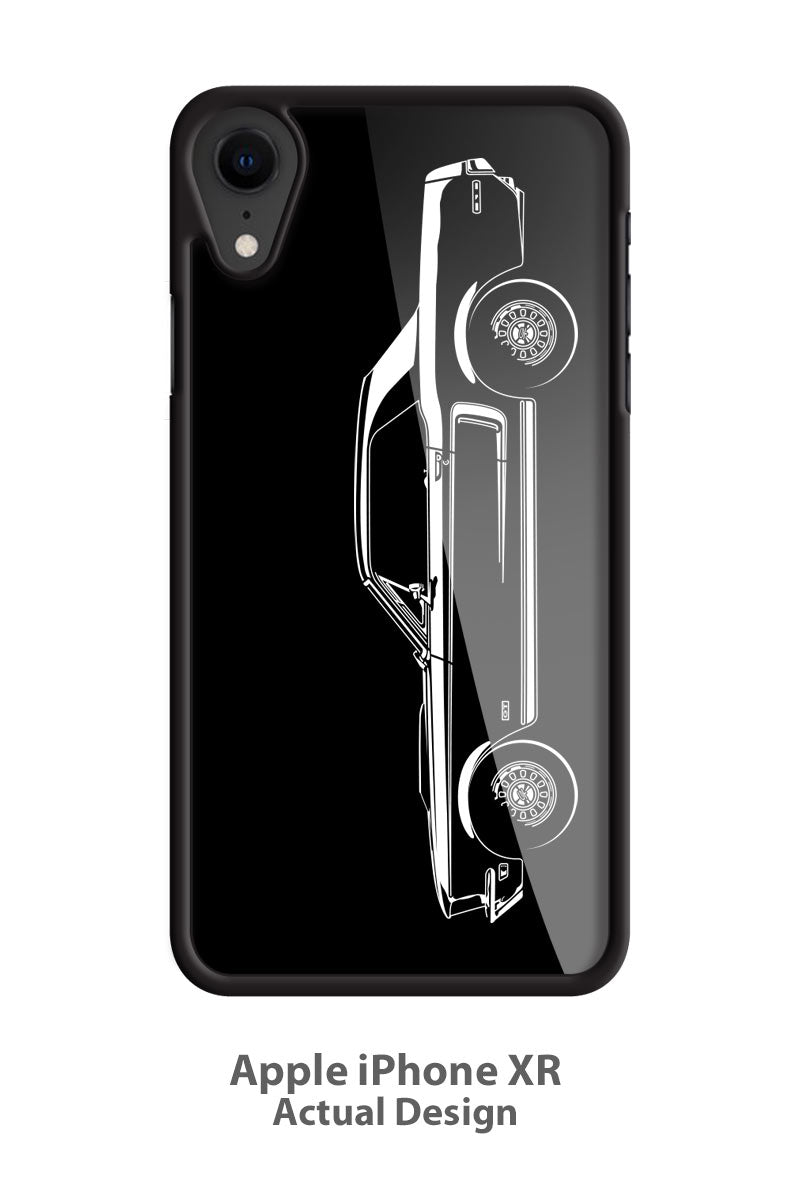 1968 Ford Mustang GT Coupe with Stripes Smartphone Case - Side View
