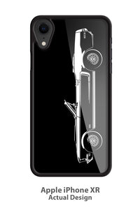 1968 Ford Mustang GT Convertible with Stripes Smartphone Case - Side View