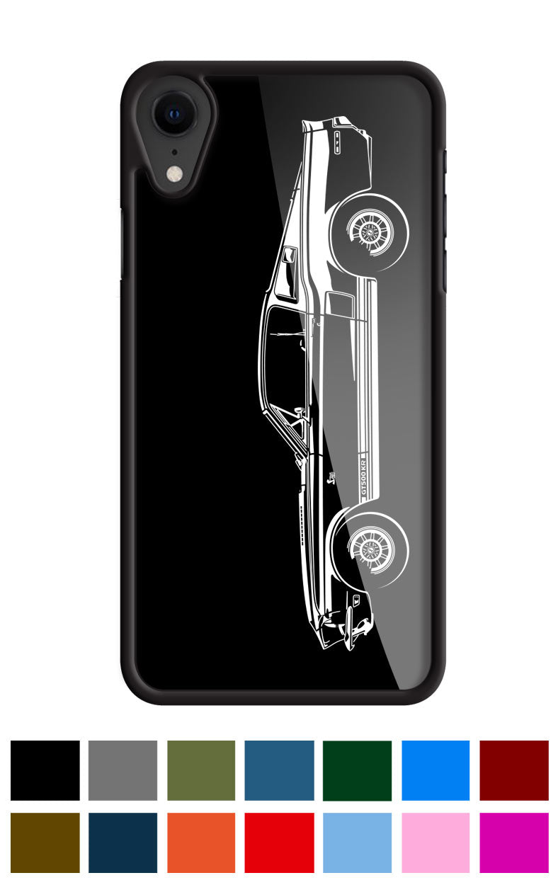 1968 Ford Mustang Shelby GT500KR Fastback Smartphone Case - Side View