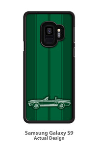 1968 Ford Mustang Shelby GT500 Convertible Smartphone Case - Racing Stripes