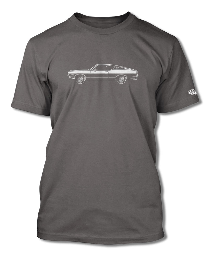 1968 Ford Torino GT Fastback T-Shirt - Men - Side View