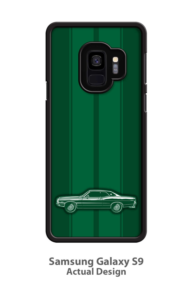 1968 Ford Torino GT Hardtop with Stripes Smartphone Case - Racing Stripes