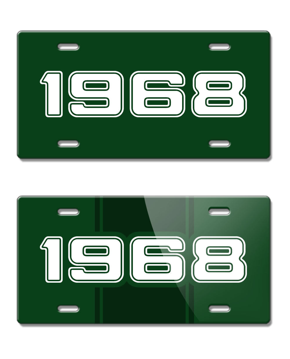 1968 Customizable - License Plate