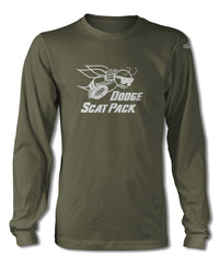 Dodge Scat Pack 1968 Emblem T-Shirt - Long Sleeves - Emblem