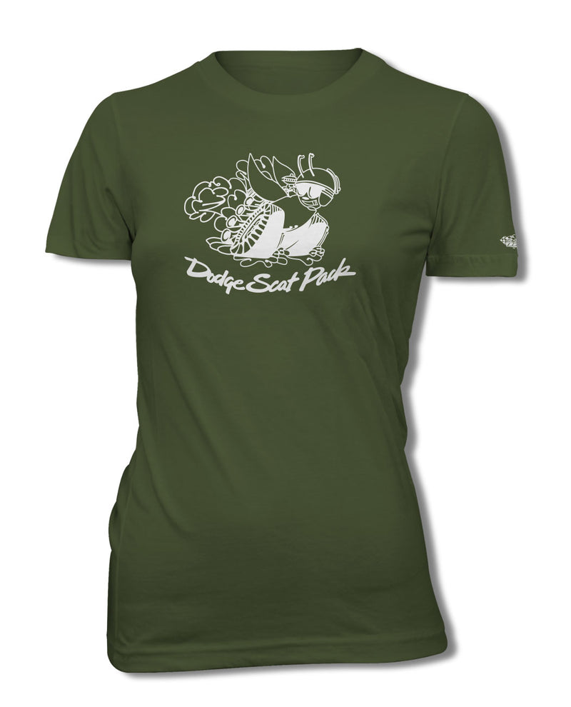 Dodge Scat Pack 1970 Emblem T-Shirt - Women - Emblem