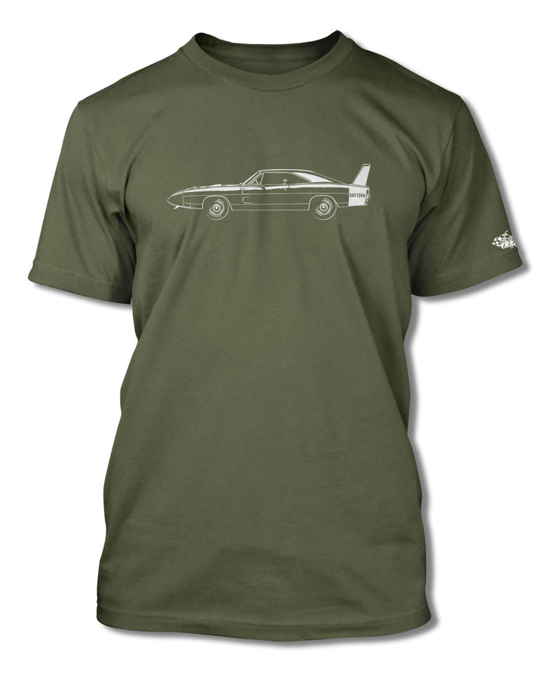 1969 Dodge Charger Daytona Coupe T-Shirt - Men - Side View