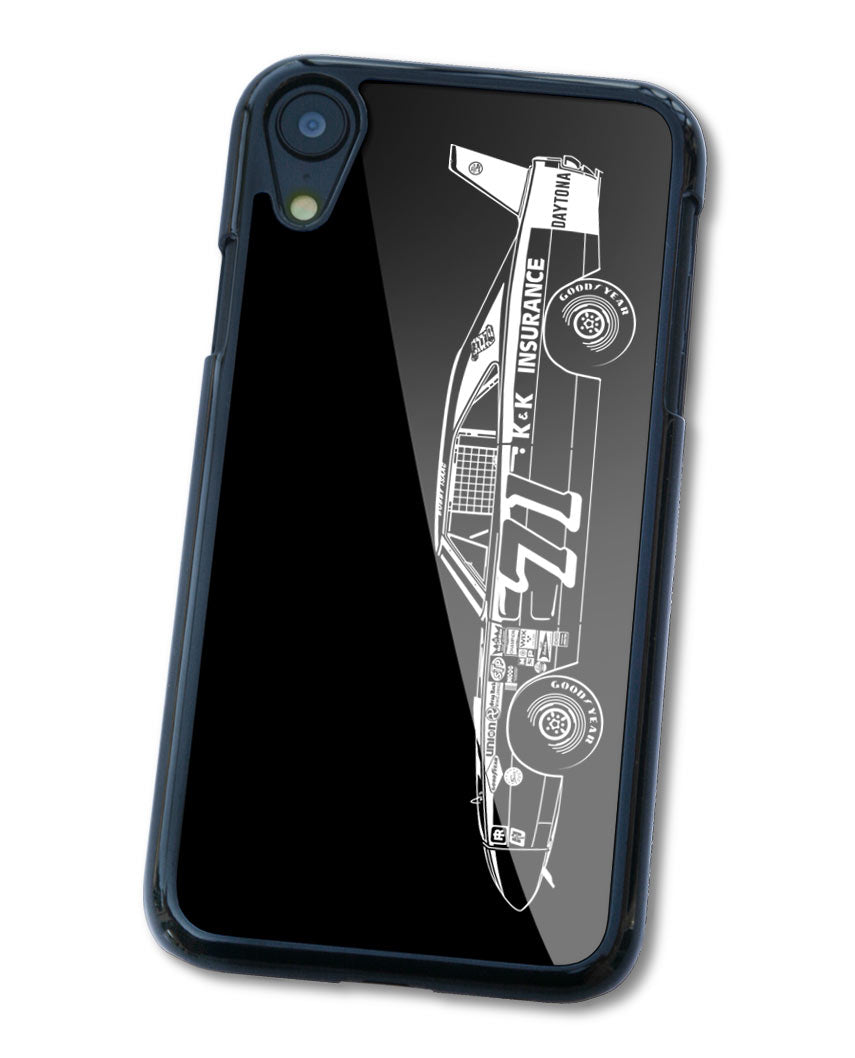 1969 Dodge Charger Daytona Bobby Issac #71 Smartphone Case - Side View