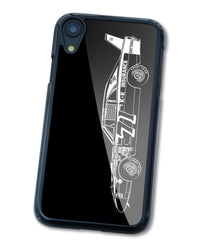 1969 Dodge Charger Daytona Bobby Issac #71 Smartphone Case - Side View