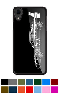 1969 Dodge Charger Daytona Bobby Issac #71 Smartphone Case - Side View