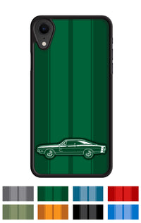 1969 Dodge Charger RT With Stripes Coupe Smartphone Case - Racing Stripes