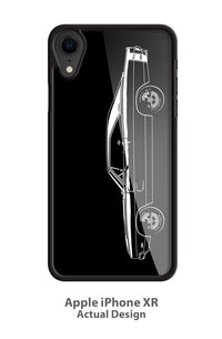 1969 Dodge Charger RT With Stripes Hardtop Smartphone Case - Side View
